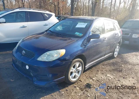 2004 Toyota Matrix Xr из США, поврежденный, VIN 2T1LR38E64C188099